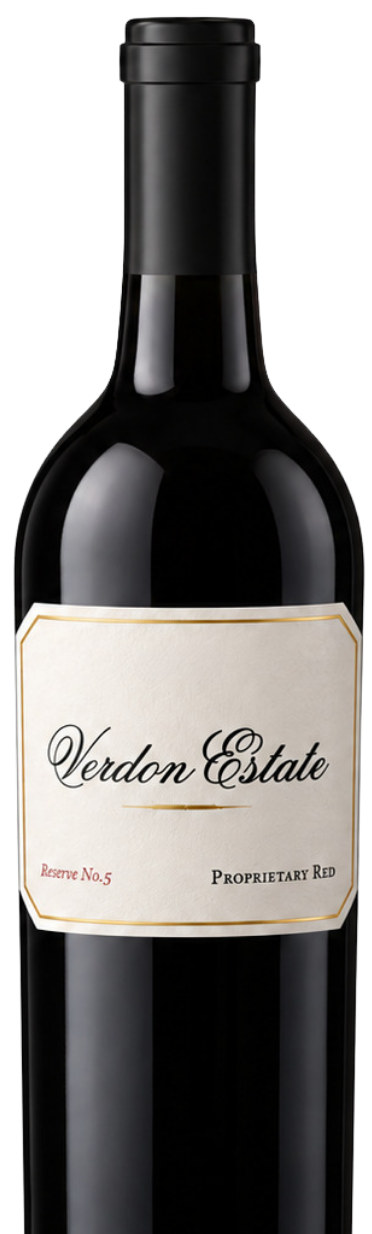 2023 Verdon Estate Reserve No.5 Cabernet Blend Napa Valley