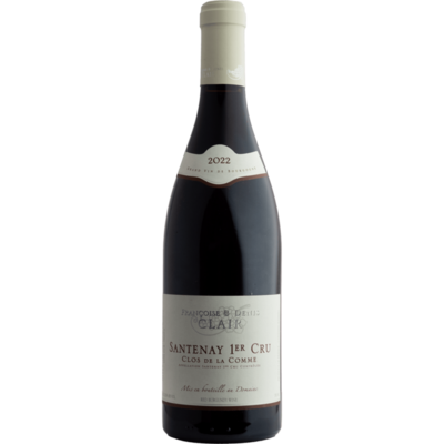 Domaine Francoise & Denis Clair Clos de la Comme Santenay 1er 2022
