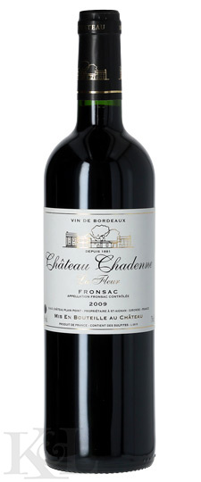 Chadenne La Fleur Merlot Fronsac 2009
