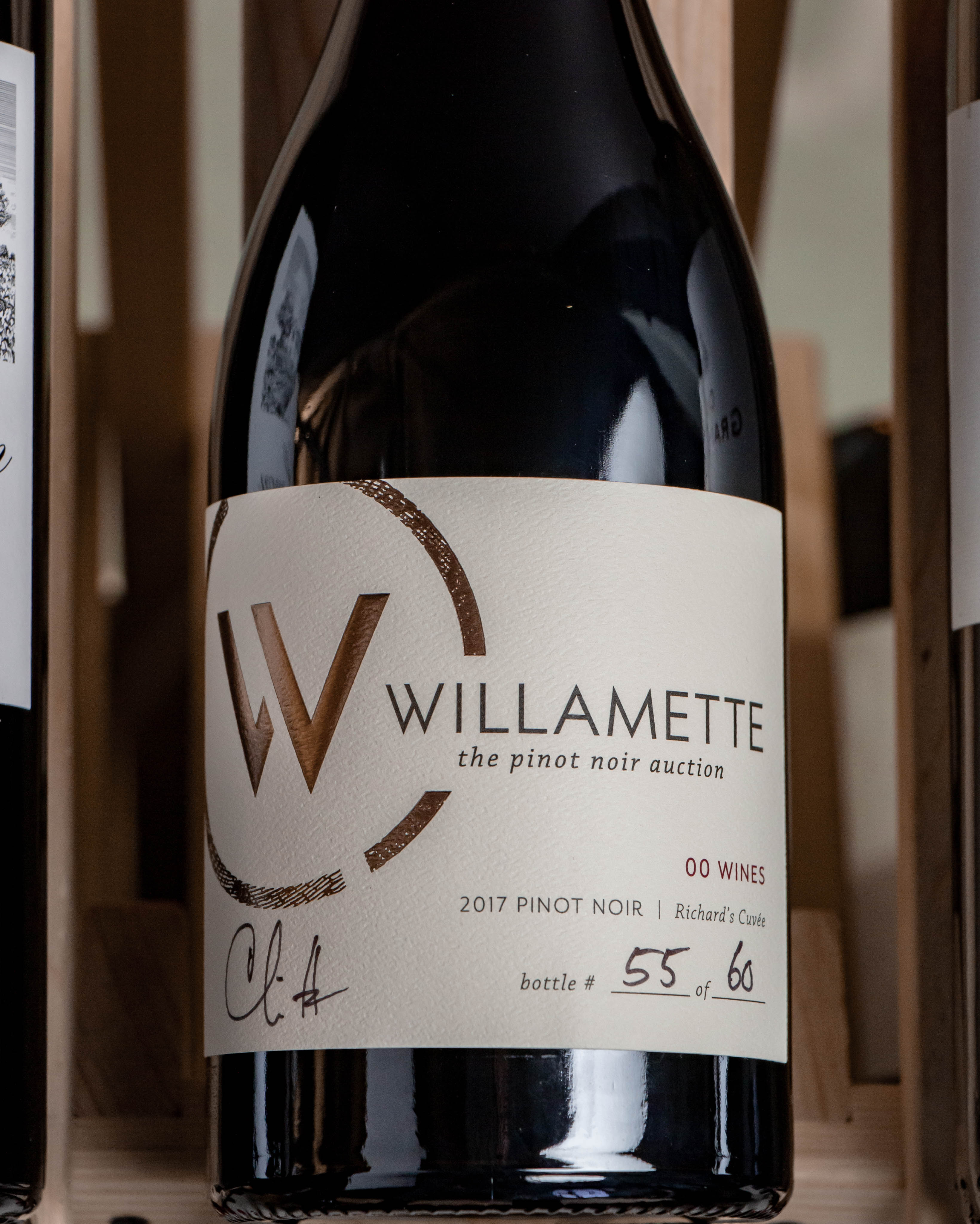 00 Wines Willamette Valley Wine Auction Pinot Noir Richard's Cuvée Eola-Amity Hills 2017