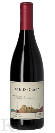 Red Car Pinot Noir Heaven & Earth Vineyard Sonoma Coast 2015
