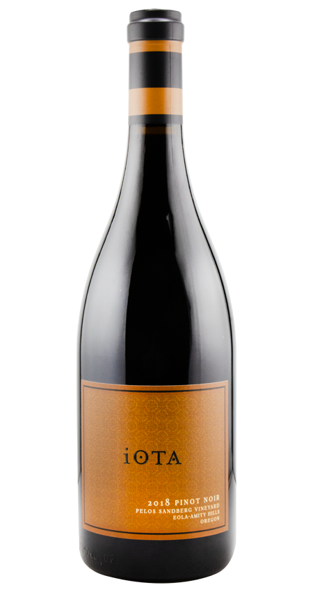 Iota Cellars Willamette Valley Pinot Noir Eola-Amity Hills Pelos Sandberg Vineyard 2018