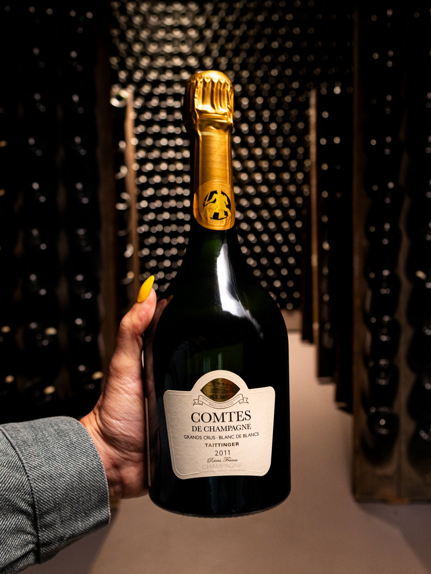Champagne Taittinger Grand Crus Blanc de Blancs Comtes de Champagne Brut 2011
