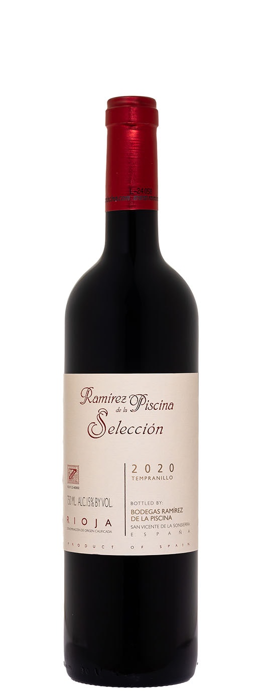 Ramirez de la Piscina Tempranillo Selección Reserva Rioja 2020