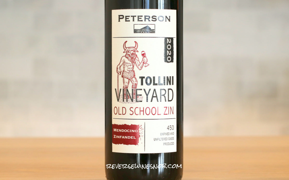 Peterson Tollini Old School Zinfandel Redwood Valley Mendocino 2020