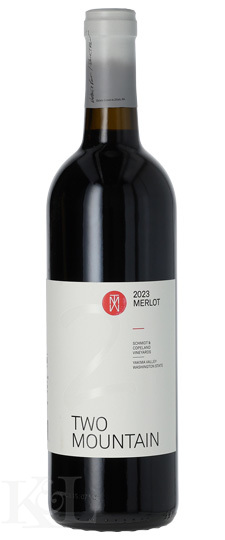 Two Mountain Rattlesnake Hills Yakima Valley Merlot 2023