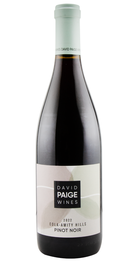 David Paige Wines Willamette Valley Pinot Noir Eola-Amity Hills 2022