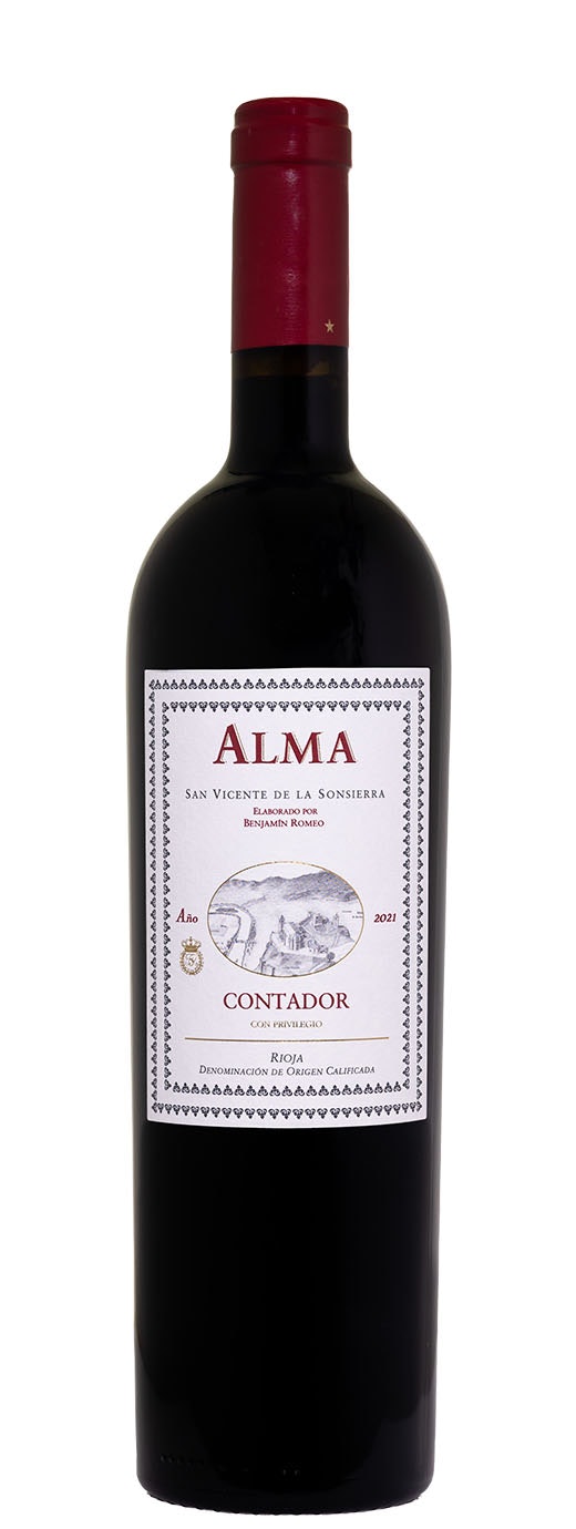 Benjamin Romeo Tempranillo Alma Contador Rioja 2021