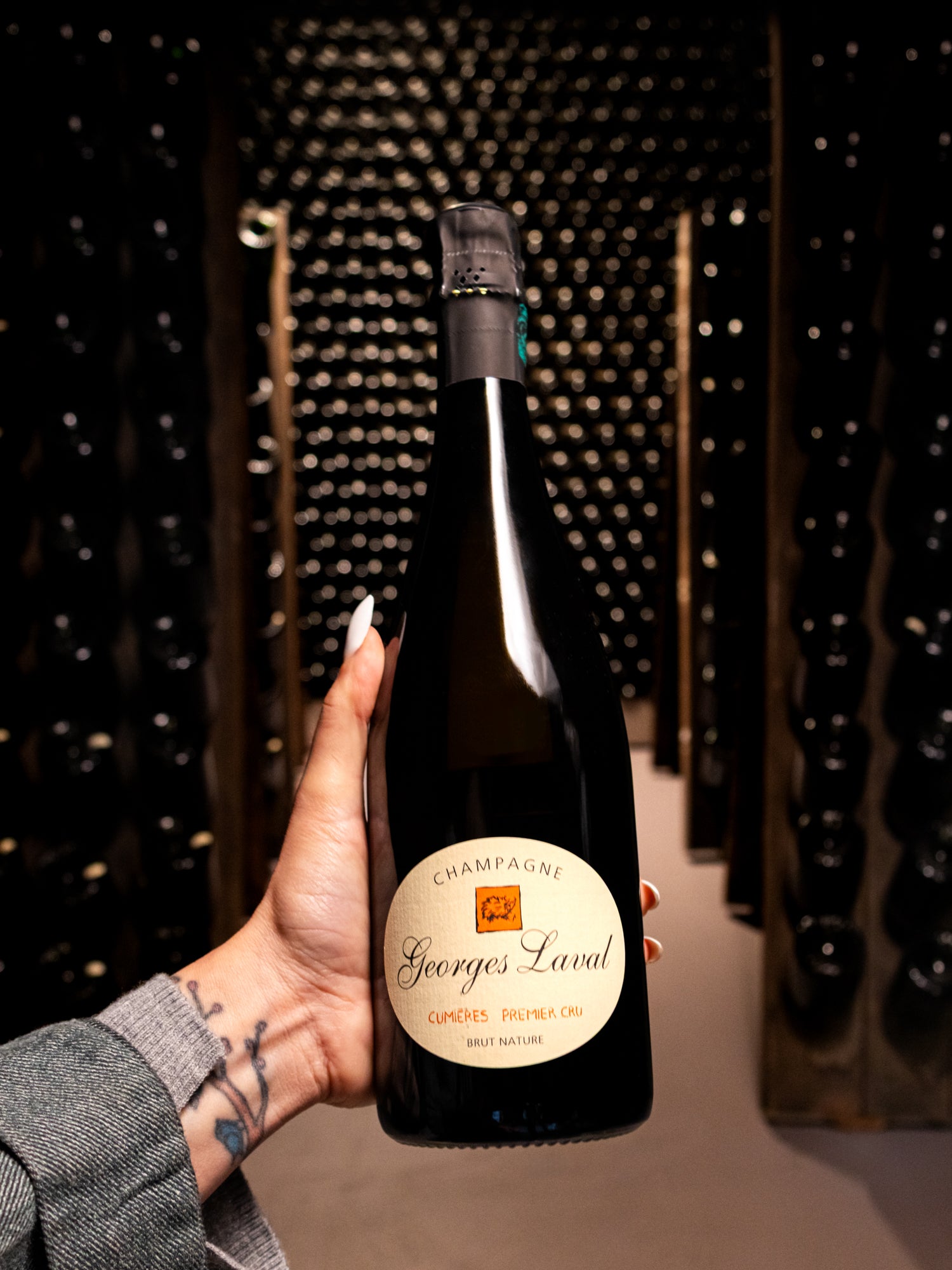 Champagne Georges Laval Cumières Brut Nature Premier Cru NV
