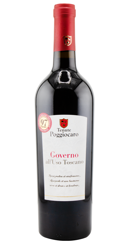 Super Tuscan Red 2025 Tenute Poggiocaro Governo all'Uso Toscano