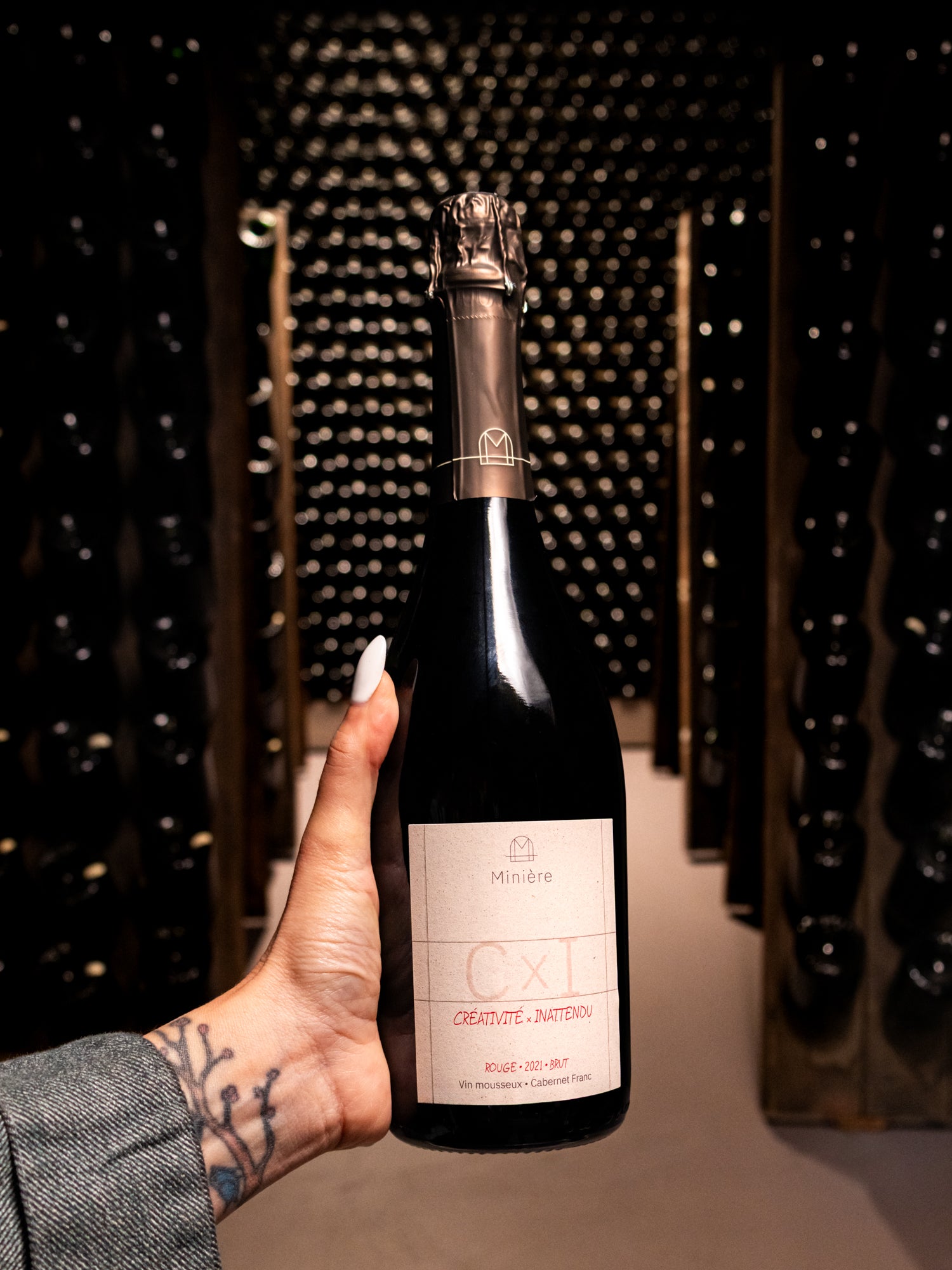 Château la Minière Rouge Créative x Inattendu Brut France 2021