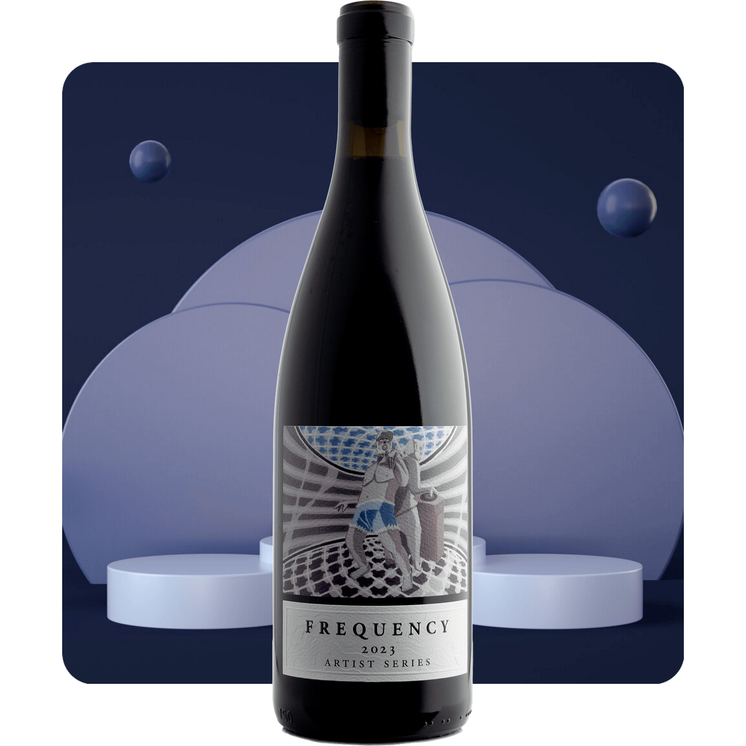 Frequency Wine Co. Artist Series Santa Barbara Rhône Blend 2023